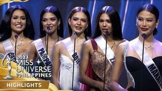 Top 5 Final Question and Answer Round | Miss Universe Philippines 2023