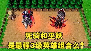 《魔兽争霸3》，死骑和巫妖，是最强的3级英雄组合么？