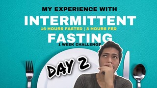 INTERMITTENT FASTING | DAY 2 | MONSDAY