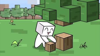 [Wheat Animation] A novice plays Minecraft for the first time