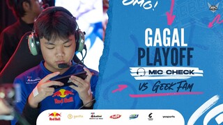 Gagal Playoffs | REBELLION ESPORTS MIC CHECK