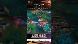Nip Flash memenangkan match #SwissStageM6 #M6nyalaIndonesia #GreaterThanEver #MLBBM6 #M6