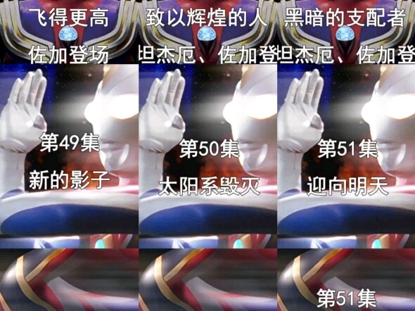 【Final Chapter Competition】Tiga vs Dyna vs Gaia