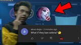 WHAT IF THEY BAN SELENA? LIAN USES KARLTZY | Lian TV | Mobile Legends
