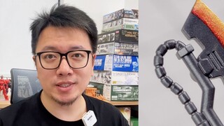 Warnai gradiennya! Gunakan spidol untuk mengecat Zaku Thermal Axe! Tips Melukis Gradien dengan Spido