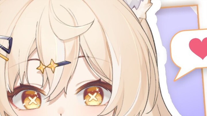 【LIVE2D model display】⭐Super cute fleeing spirit wolf⭐