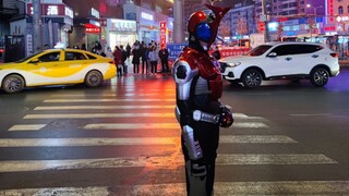 甲斗王kabuto 皮套 出街兰州中心步行街！因为后台原因，被迫重新发一次。抱歉各位！555