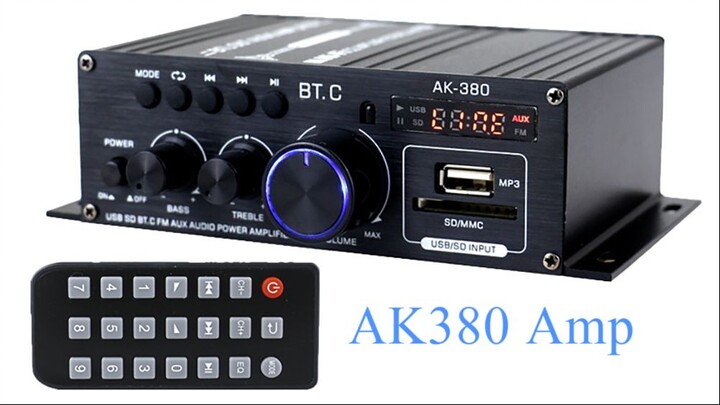 AK 380 radio amplifier testing Mobilniblogshop Momocoshop VID_20210531_152242
