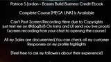 Patrice S Jordan Course Bosses Build Business Credit Ebook download