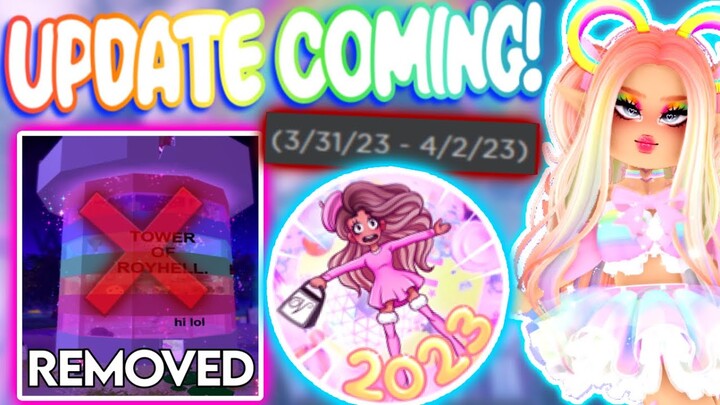 NEW UPDATE COMING *TODAY*??? GET READY FOR THE SPRING UPDATE! ROBLOX Royale High Tea & Theory