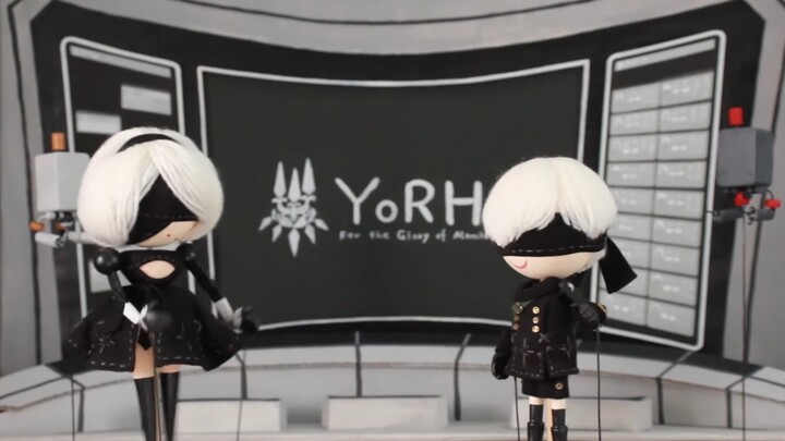 【ละครหุ่นนิล】อ่า แล้วก็ 2B กับ 9S อีกแล้ว