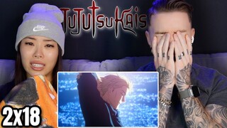 NOT READY FOR THIS ONE... | Jujutsu Kaisen Reaction S2 Ep 18