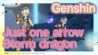 Just one arrow Storm dragon