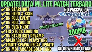 Data ML Lite Full Event 200Mb Terbaru Patch S27 | ML Lite | Cara Mengatasi Lag & Patah Patah