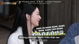 [Vietsub] Hậu trường Dữ Phượng Hành | Triệu Lệ Dĩnh Lâm Canh Tân | Chạm vào mắt