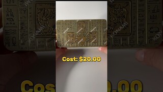 I open Yugioh Tin of the Pharaoh’s Gods