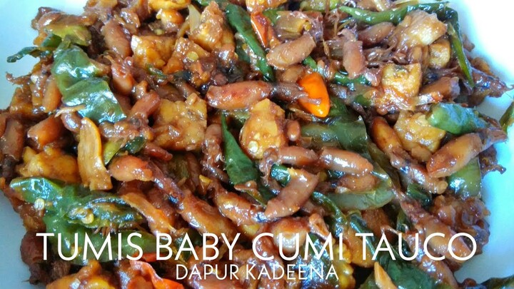 Cara Membuat Tumis Baby Cumi Tauco
