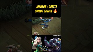 OLD CLIP JOHNSON + ODETTE SAVAGE #mlbbshorts #mplid #mplph #mobilelegends #mplindo #mlshorts #rylles