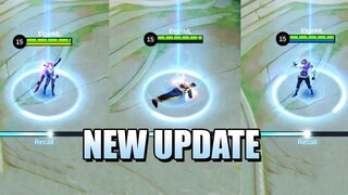 CHOU PUSH-UP, NATALIA NERF AND TALENT CHANGES IN DRAFT - NEW UPDATE PATCH 1.7.14 MOBILE LEGENDS