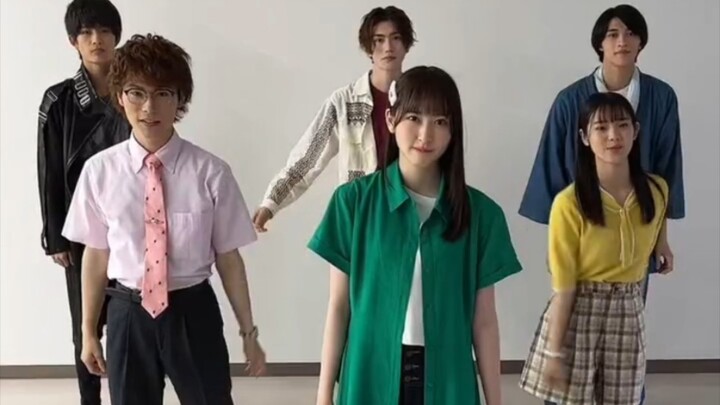 (Vertical Screen) (Bakutaro Sentai) All Cast Members & Kawachuko Nazuki on TikTok