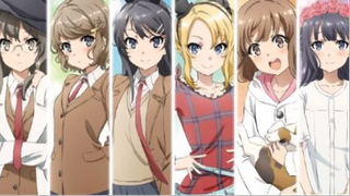 Seishun Buta Yarou wa Bunny Girl Senpai no Yume wo Minai - ED Full『Fukashigi no Carte』