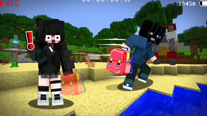 เบื้องหลัง🔥 l ผมใช้นาฬิกาหยุดเวลา ช่วยคนแปลกหน้า!! Minecraft สตอรี่