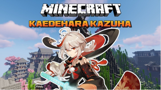 Kazuha in Minecraft