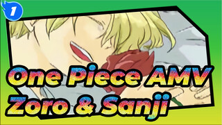 [One Piece AMV Gambaran Tangan] Zoro & Sanji's s.i.G.r.E【zs】_1
