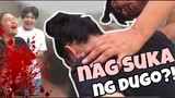 SUMUKA NG DUGO PRANK | Cath and Waldy