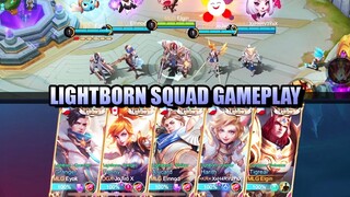 ONE TEAM, FIVE LIGHTBORNS  - FULL LIGHTBORN SQUAD GAMEPLAY