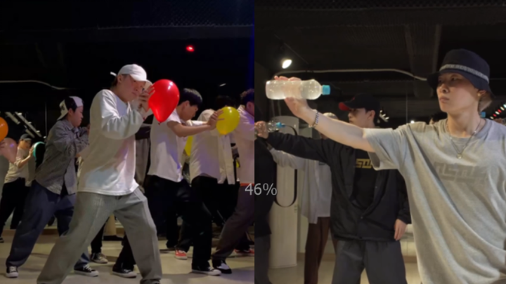 Dokyun用水瓶和气球进行Isolation和控制练习