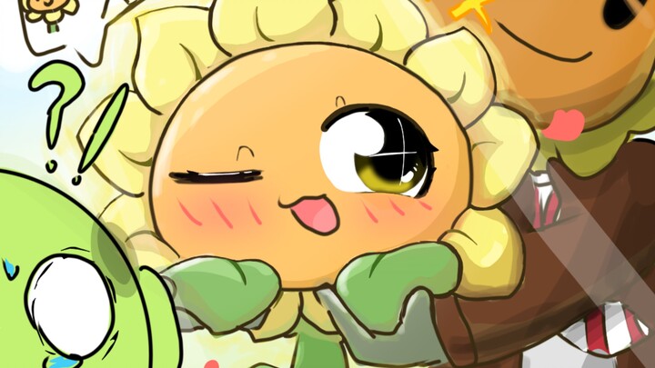 Sunflower's New Friend \(◍＞◡＜◍)/