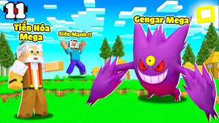 MINECRAFT PIXELMON * TẬP 11 | CHÚ 9 TIẾN HÓA GENGAR MEGA😱 HUYỀN THOẠI RAYQUAZA ÁC QUỶ XUẤT HIỆN😈!!