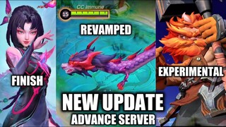 COMPLETE ZHUXIN EXPERIMENTAL AULUS REVAMPED YU ZHONG AND MORE | ADVANCE SERVER UPDATE