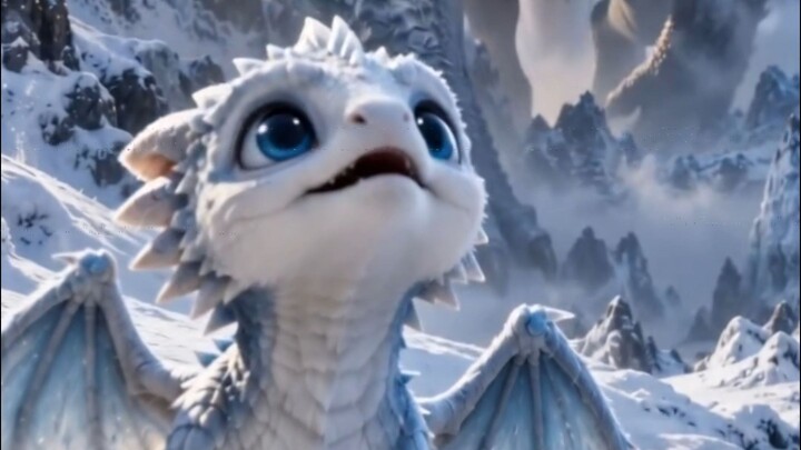 A Tiny Dragon Took Its First Steps… Then Its Giant Guardian Appeared