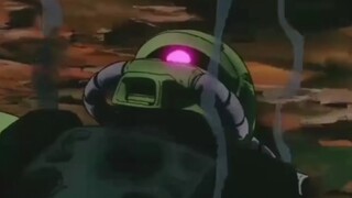 [Mobile Suit Gundam] "Zaku main engine stops, the land battle cannon is so powerful" ~