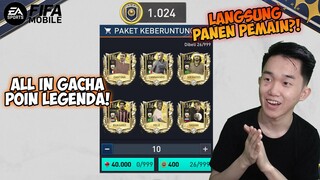 ALL IN GACHA PEMAIN LEGENDA, DAPET SIAPA AJA NIH?? - FIFA Mobile