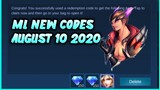 ML New Codes/August 10 2020
