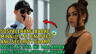 SOSYALERANG BABAE , MINALIIT ANG ISANG SECURITY GUARD