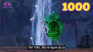 EP1000 | Bị Tần Trần uy hiếp, Diệu Vô Danh buộc phải lộ ra lực lượng hắc ám | Võ Thần Chúa Tể