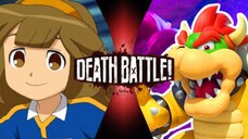 Nanobana Kinako VS Bowser (Inazuma Eleven VS Super Mario) | DEATH BATTLE!