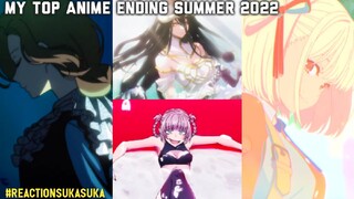 MY TOP ENDING ANIME SUMMER 2022