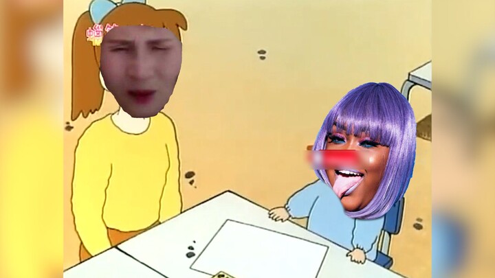 【杯糕小剧场】蜡笔小新-画"画"记(Cupcakke remix)