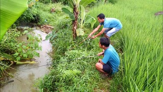 Mancing Di Sungai Kecil Tapi Ikannya Banyak