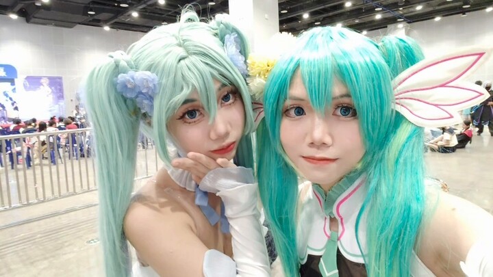 [Manzhan/cos] Xia Dian วันที่ 1 คอลเลคชั่นแสตมป์ Hatsune โดนใจมาก! ใครจะรู้ตอนที่มิคุร้องไห้? !