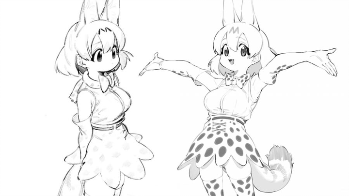 【100 ช่างวาดที่ต้องดูหากอยากวาดสเก็ตช์ให้เก่ง】7: โคนามิงุ