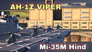 Modern Warships: latest update AH-1Z VIPER and Mi-35M HIND gameplay.