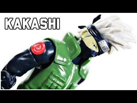 Anime Heroes Naruto Shippuden Kakashi Hatake Action Figure Review Shonen Jump BANDAI America