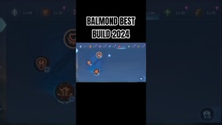 Balmond Best Build 2024 #shorts #mlbb