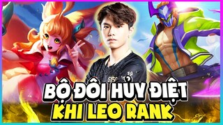Đây Là Bộ Đôi Huỷ Diệt Team Địch Khi Leo Rank Thách Đấu Auto Win | Lai Bâng